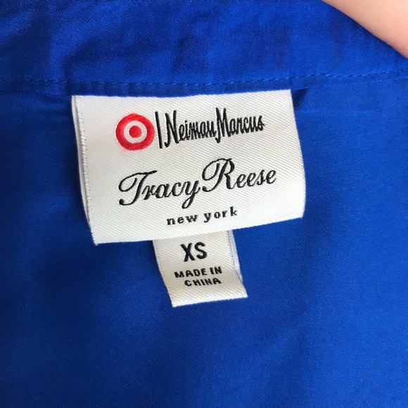 TRACY REESE | Colorblock and Floral Sequins Blouse - Picture 6 of 8